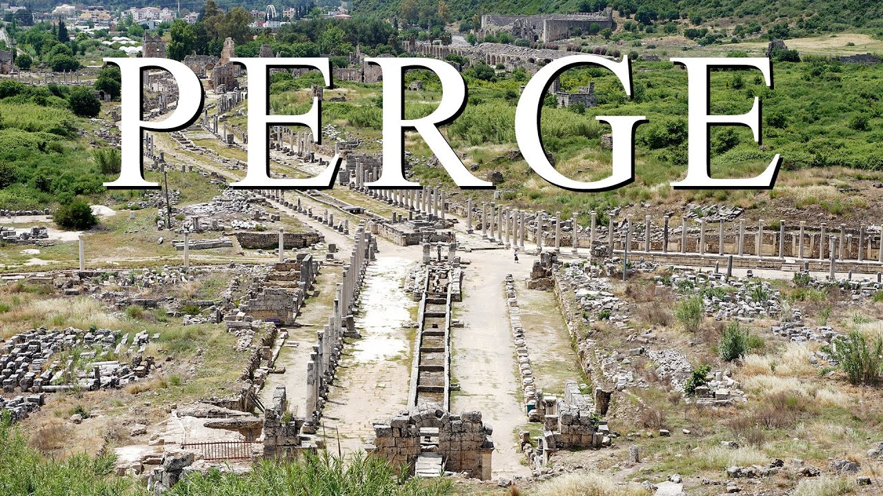 Perge Antik Kenti 2023 🏛️ - Perge Tiyatrosu 🎭 - Perga (Πέργη) Örenyeri - Antalya Antik Kenti 🌟