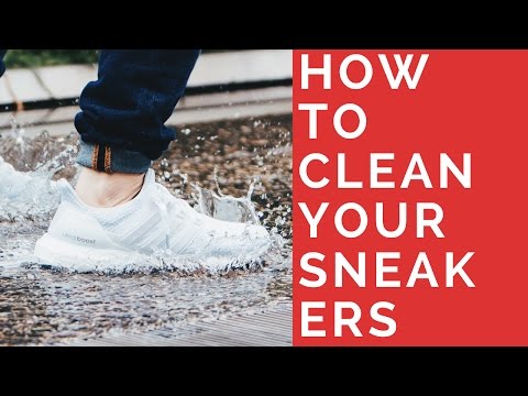 How To Clean Dirty Sneakers - Quick & Easy | White, Woven, Knit, Midsole, Upper, Laces Video