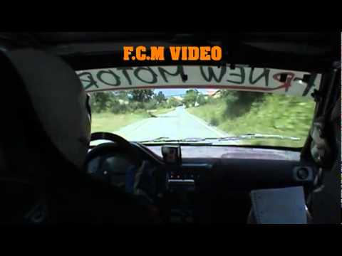 Cameracar 5°Rally Ronde delle Miniere 2011 Scialino - Martinotti Peugeot 106 FA6