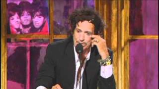 Keith Richards inducts Ronettes Rock and Roll Hall of Fame Inductions 2007