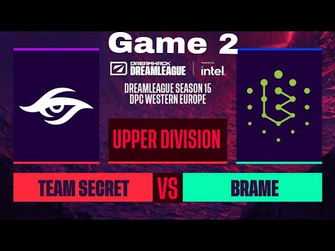 TEAM SECRET VS BRAME GAME 2 HIGHLIGHTS