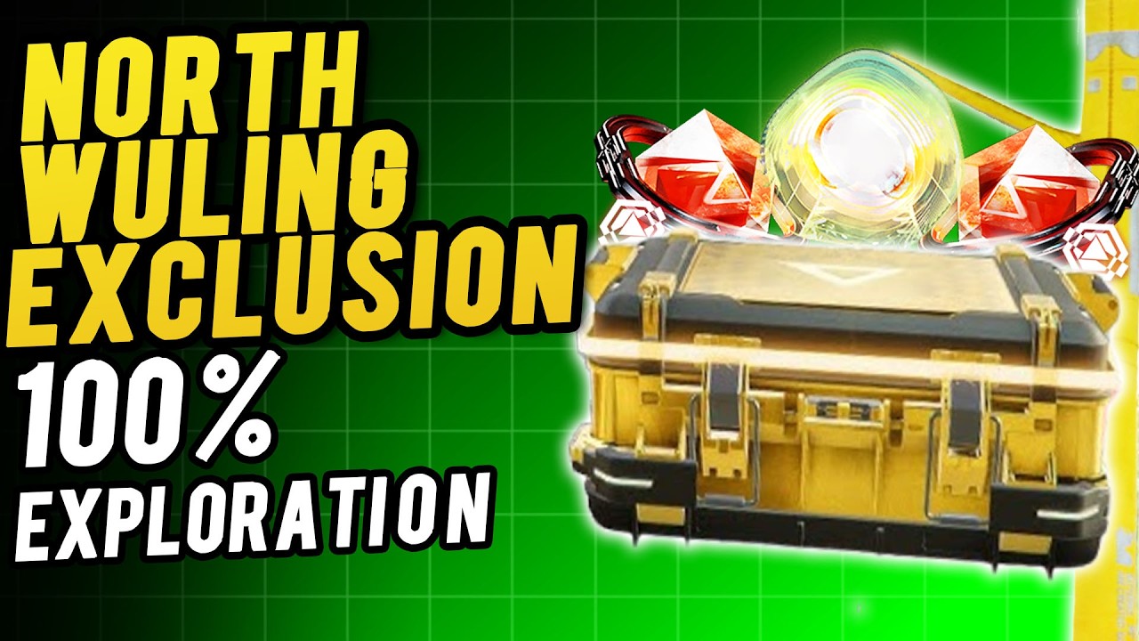 North Wuling Exclusion 100% Exploration Map ~ All Chest Location |Arknights Endfield