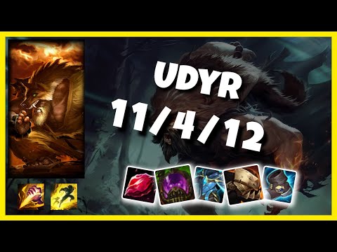 Udyr vs Lillia KOREAN Challenger JUNGLE (11/4/12) - v11.4