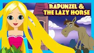 Rapunzel and The Lazy Horse - STORIES | English Stories For Kids