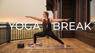 Yoga Break at Sunset with Laura Brown