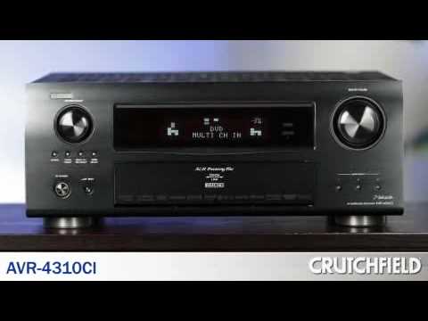 Denon Home Theater Receivers: AVR-2310CI, AVR-3310CI and AVR-4310CI | Crutchfield Video