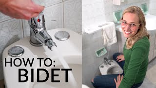 How To Use a Bidet