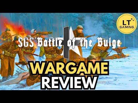SGS Battle of the Bulge - Quick Review - NEW WW2 Wargame!