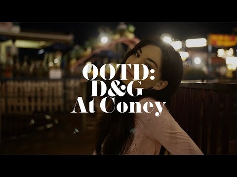 OOTD: Thrifted Dolce & Gabbana at Coney Island | Quinn Fiona Garvey