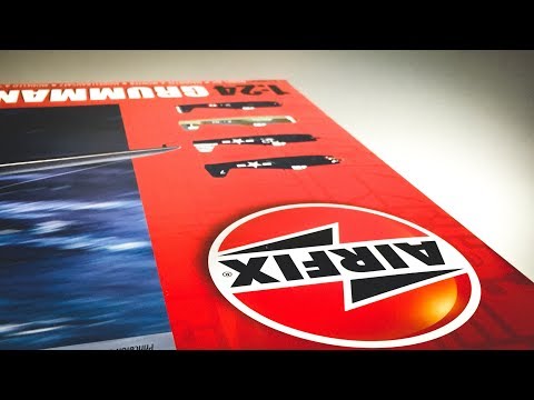 NEW Airfix 1/24 F6F-5 Hellcat- UNBOXING