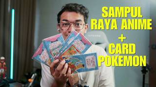 YEAH DAPAT DAH SAMPUL RAYA ANIME SIAP DENGAN KAD POKEMON DARI MENAN ABAH! @eddyfazly