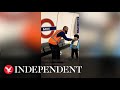 Toddler Makes Announcement In London Underground Station