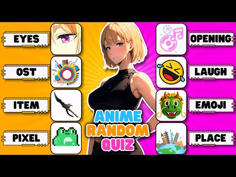 40 Anime Random Quiz 🕹️ | The Ultimate Anime Quiz 🏆🌟