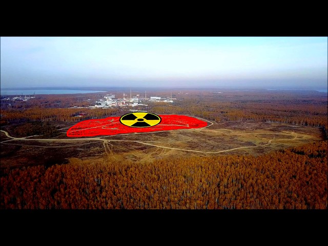 Radioactive Lake Karachay from above