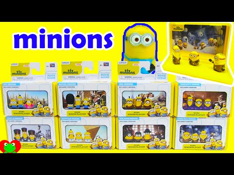 Micro Minions Playset and Minions Slap Bands Video