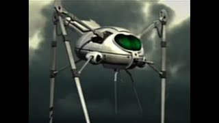 Clean footage of the Fighting Machines from Jeff Wayne&#39;s Musical Version of The War of the Worlds