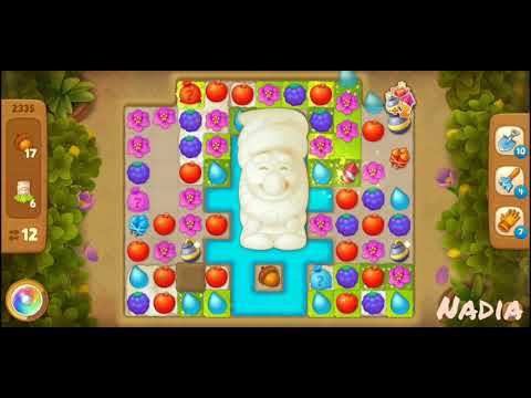 Gardenscapes Level 2335. No Boosters used