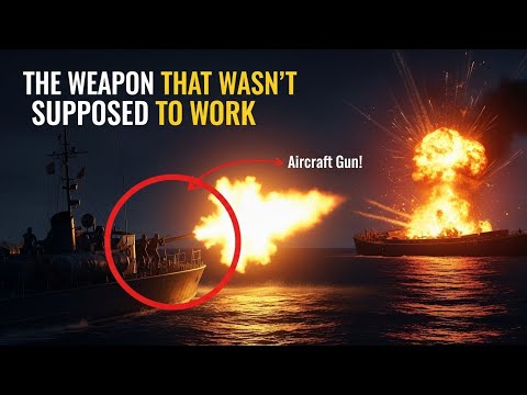 PT Boats' Secret Weapon: The Aircraft Cannon That Destroyed 800 Japanese Ships