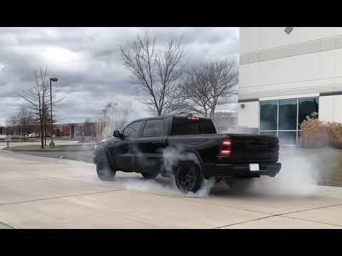 Ram 1500 Rebel Burnouts with QTP Cutouts