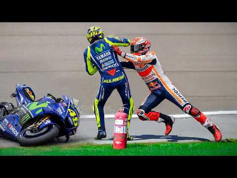 When MotoGP Riders Lose Control..