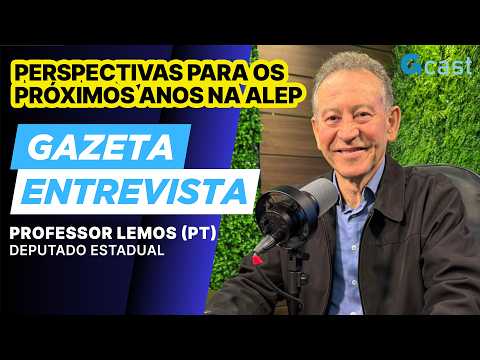 Professor Lemos critica Ratinho Jr., pedágios e privatização da Copel | Gazeta Entrevista