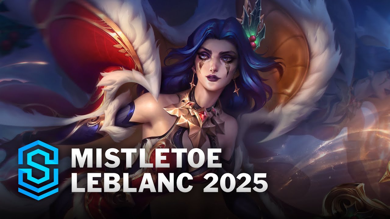 Mistletoe LeBlanc Skin Spotlight - League of Legends