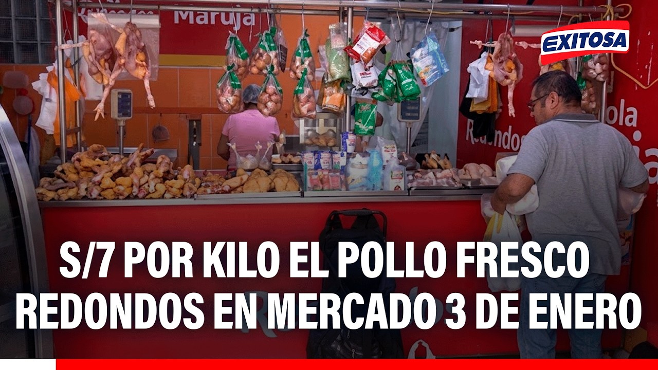 🔴🔵 Tu familia merece lo mejor, por eso consigue pollo fresco Redondos a S/7 por kilo
