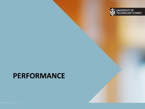 Architecture qualities   Performance