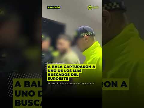 Capturaron al más buscado del Suroeste