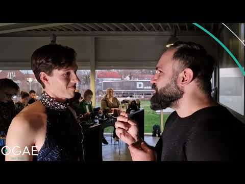 Søren Torpegaard Lund post-rehearsal interview, Danish Melodi Grand Prix 2023 - "Lige her" | OGAE AZ