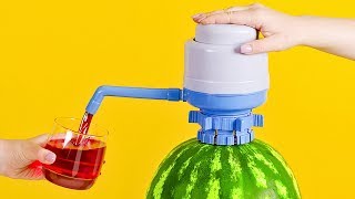 How to Make Watermelon Juice Dispenser