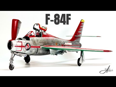 F-84F Diavoli Rossi - Italeri 1/48 | Full build