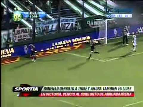 Tigre 1-2 Banfield - Resumen - Clausura 2011