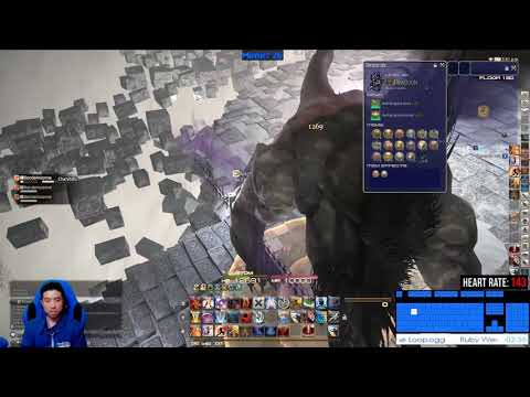 FFXIV PoTD DRG Floor 180 Boss Clear - (5.57) - Solo - Angelus Demonus