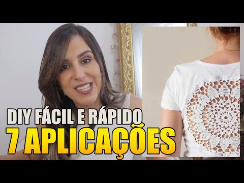 7 Ideias de Customização com Aplicações Fáceis e Lindas  - DIY