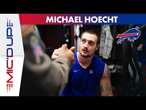 Mic'd Up: Michael Hoecht Stays on Bills Bench After Tearing Achilles | Buffalo Bills