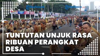 Ribuan Perangkat Desa se-Tasikmalaya Lakukan Aksi Unjuk Rasa di Jakarta, Berikut 3 Tuntutannya