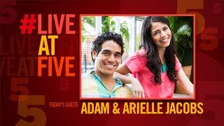 Broadway.com #LiveatFive with Adam and Arielle Jacobs