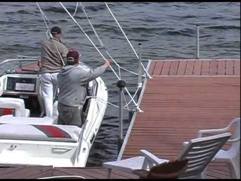 Mooring whips installation