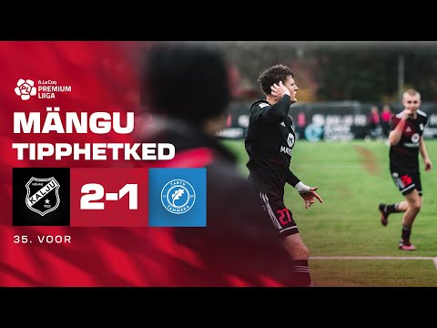 Nõmme Kalju FC - Tartu JK Tammeka I 2:1 I A. Le Coq Premium liiga 35. voor I 2025