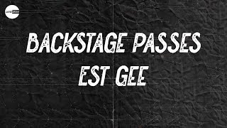 EST Gee - Backstage Passes (feat. Jack Harlow) (Lyric video)