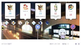 夜の街、少女は逃げ出した猫を追いかける【白夜夢】