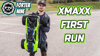 Traxxas Xmaxx 8s Unboxing and First Run