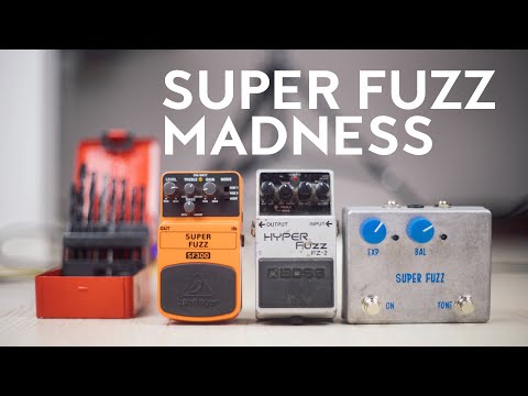 Boss FZ-2 Hyperfuzz - Behringer SF300 Superfuzz - Analog Fox Superfuzz [Electric Wizard, Fu Manchu]