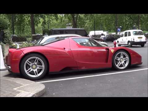 STRAIGHT PIPED Ferrari Enzo LOUD ACCELERATION