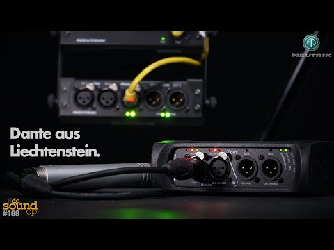 Neutrik Dante NA2-IO-DPRO & DLINE Network Audio Interface First Look