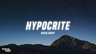 Doe Boy - HYPOCRITE (Lyrics)