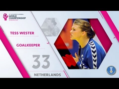 Tess Wester - Denmark 2015 All Star Team Goalkeeper | IHFtv
