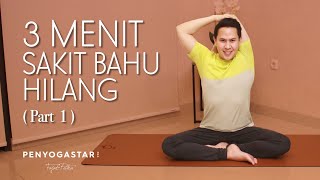 Download lagu 3 minutes shoulder pain gone (Part 1) - Yoga with Penyogastar mp3