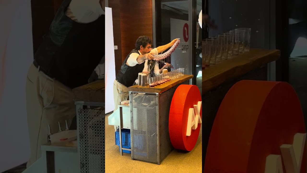 Show de Violín y Flair en evento Signia Madrid Parte 1